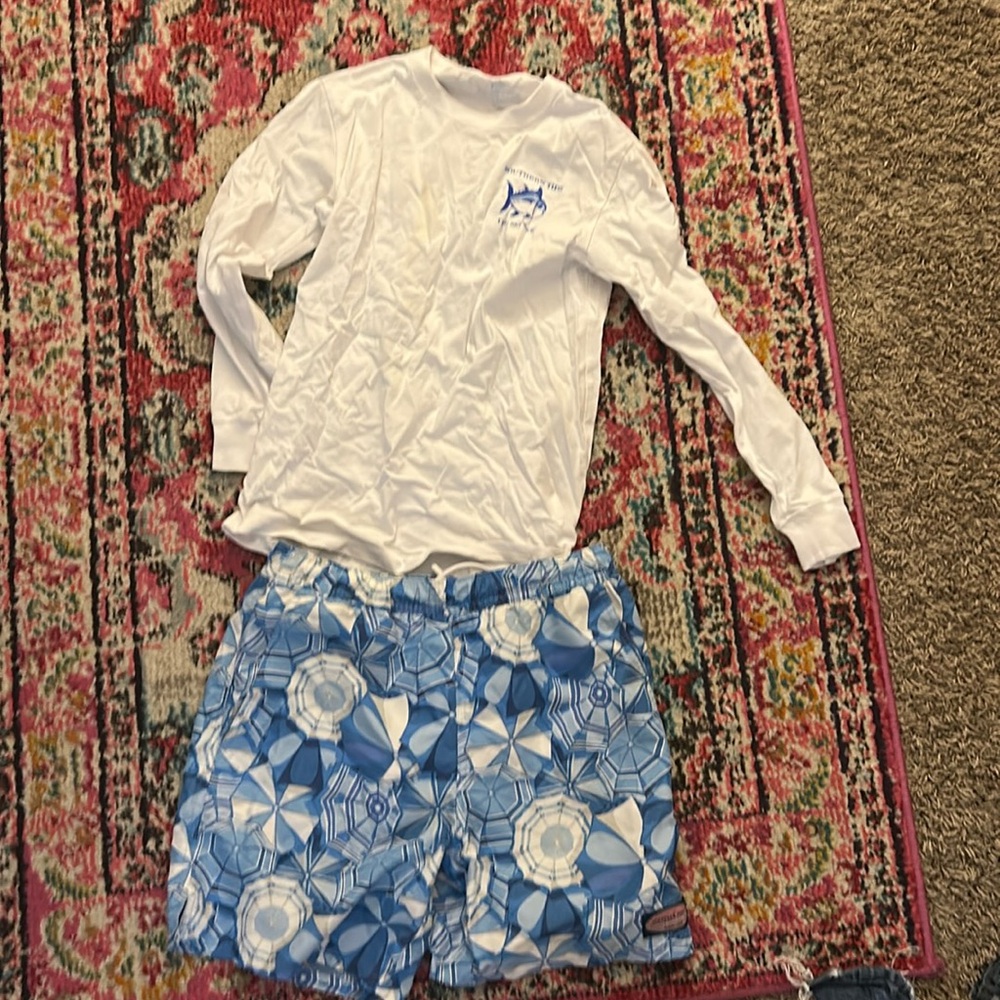 BOYS SWIM AND SHIRT BUNDLE!!!!!